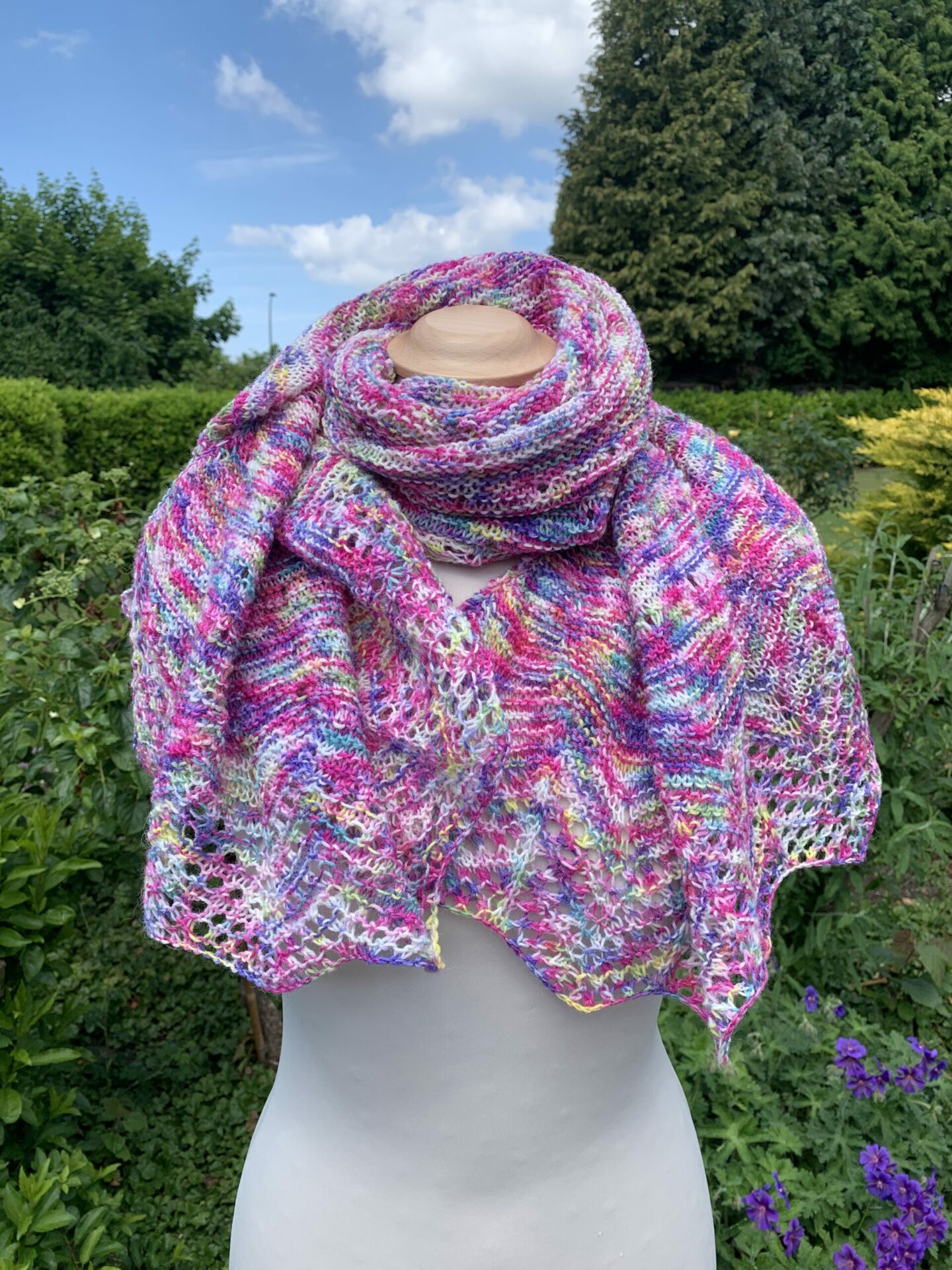 sunshower shawl by ambah obrien 3